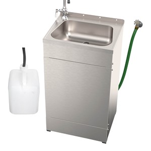 Eco Portable Wash-Ware Stainless Steel Portable Sink w / Waste Tank (EPS1020)